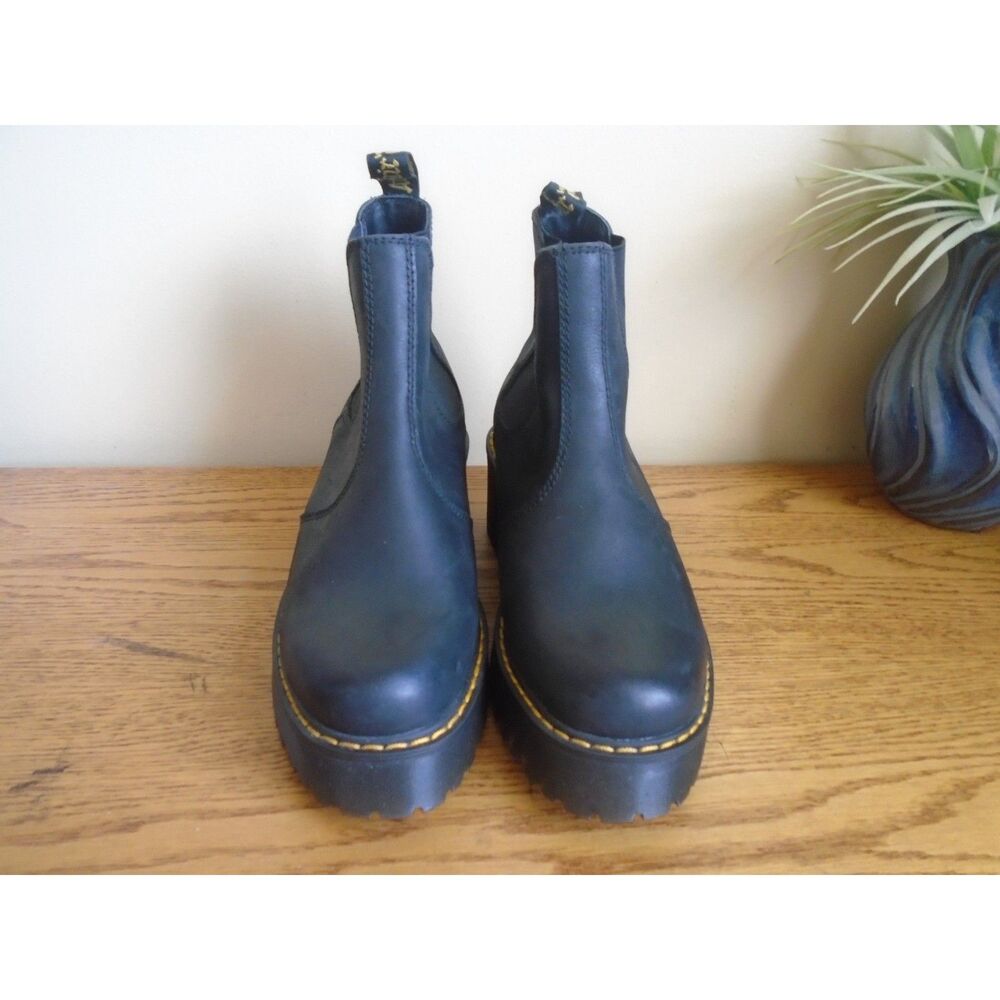Dr Martens DOC MARTENS Rommety Platform boots black leather size 7